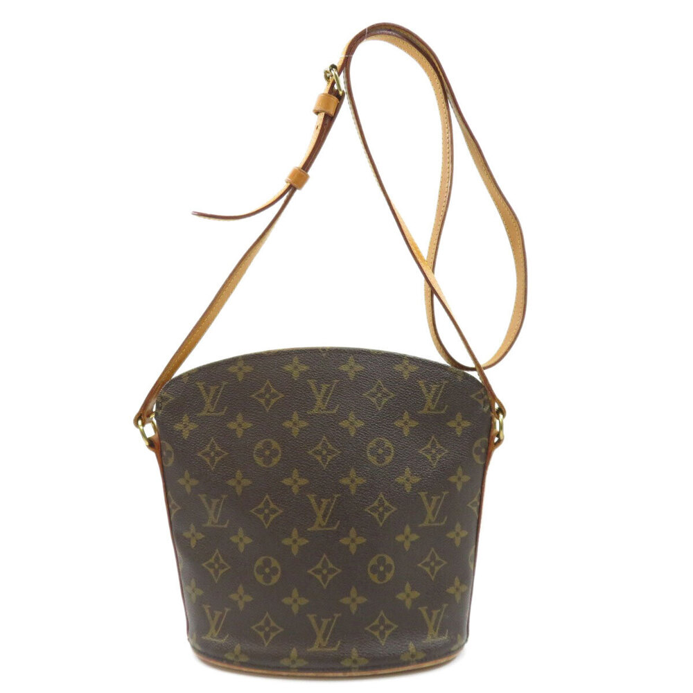 Louis Vuitton Druot Monogram Shoulder Bag Canvas - Picture 11 of 11